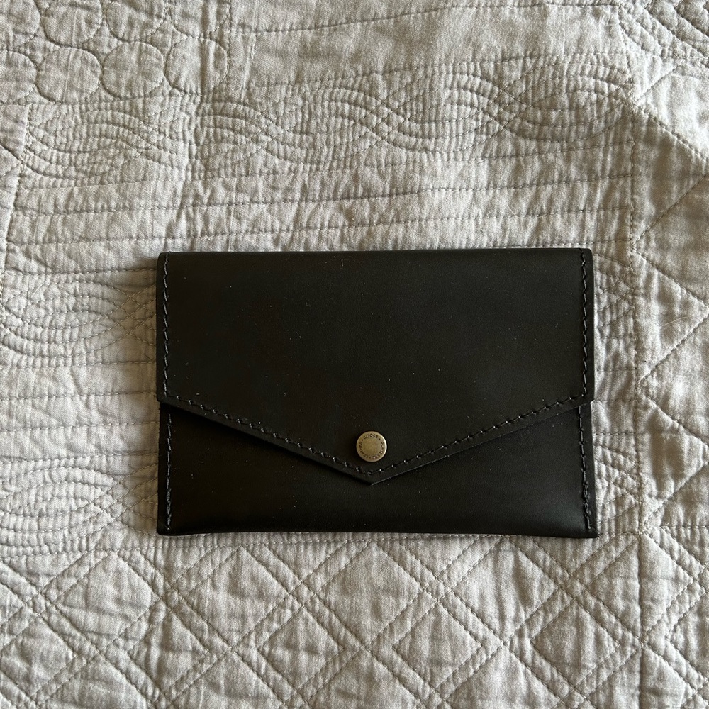 PLG Large Envelope in Smooth Black - BNNU